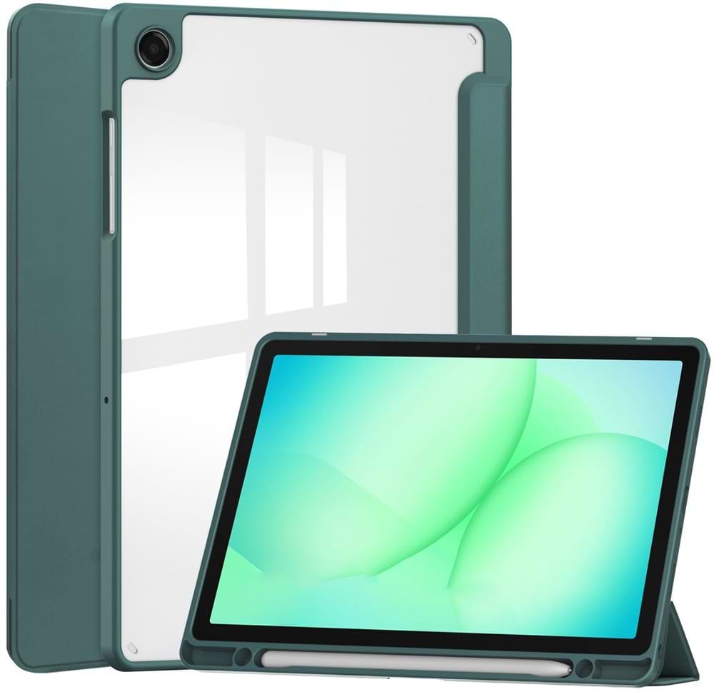 Чохол для планшета BeCover Soft Edge TPU з кріпленням for Samsung Galaxy Tab A11 Plus SM-X236B 11" Dark Green (715567)